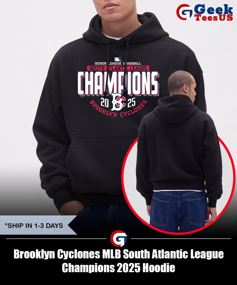 Brooklyn Cyclones MLB South Atlantic League Champions 2025 shirt