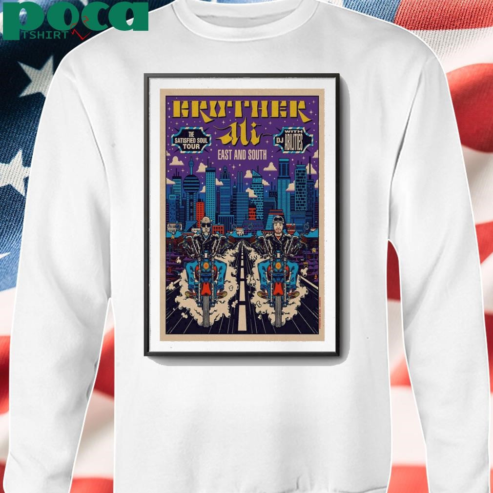 Brother Ali Eastern & Southern Shows Tour Poster shirt