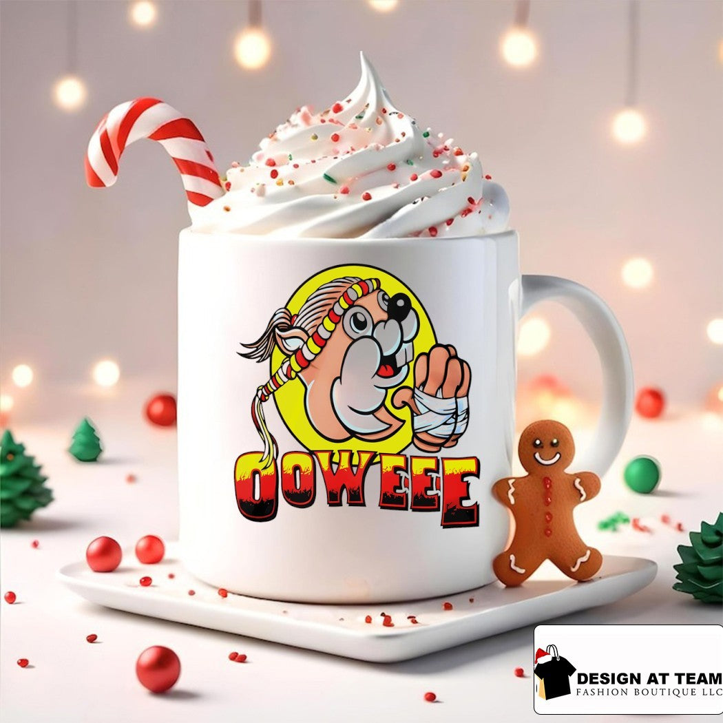 Buc Ees Muay Thai Ooweee parody logo shirt