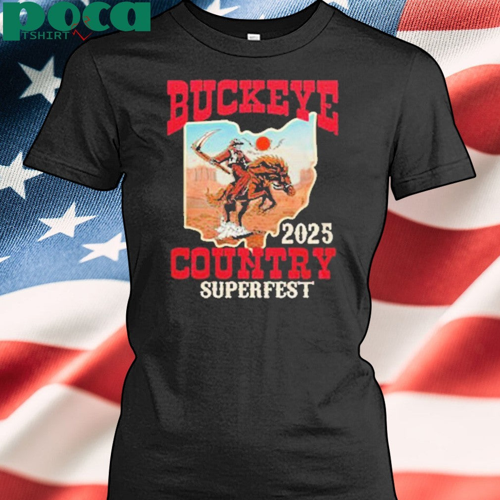Buckeye Country 2025 Super Fest Special Edition Shirt