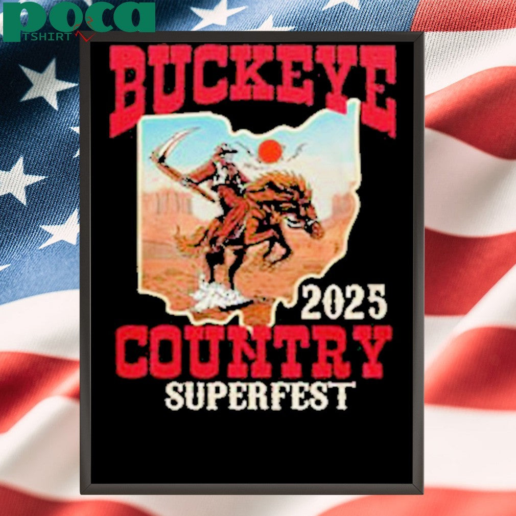 Buckeye Country 2025 Super Fest Special Edition Shirt