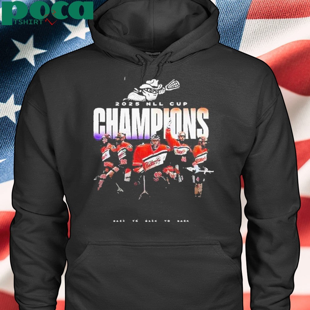 Buffalo Bandits 2025 Nll Cup Champions Shirt
