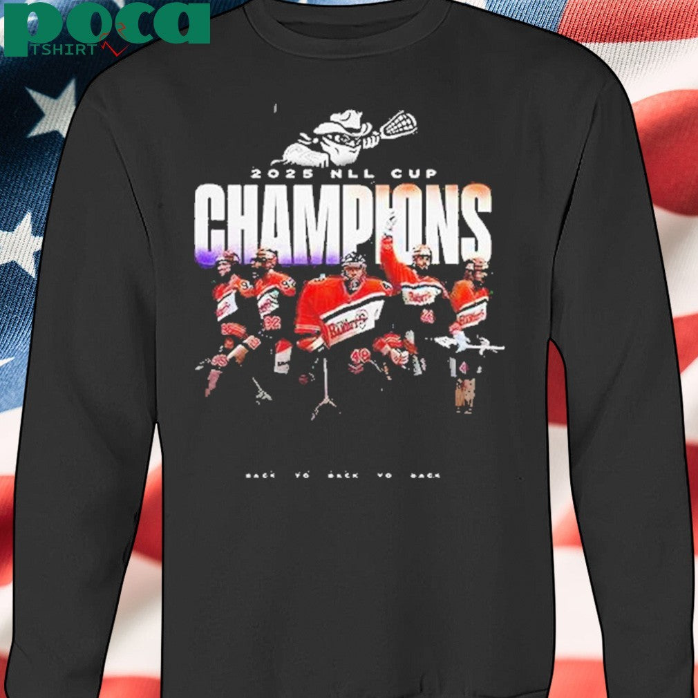 Buffalo Bandits 2025 Nll Cup Champions Shirt