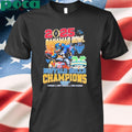Buffalo Bulls 2025 Bahamas Bowl Champions NCAA Mascot T Shirts