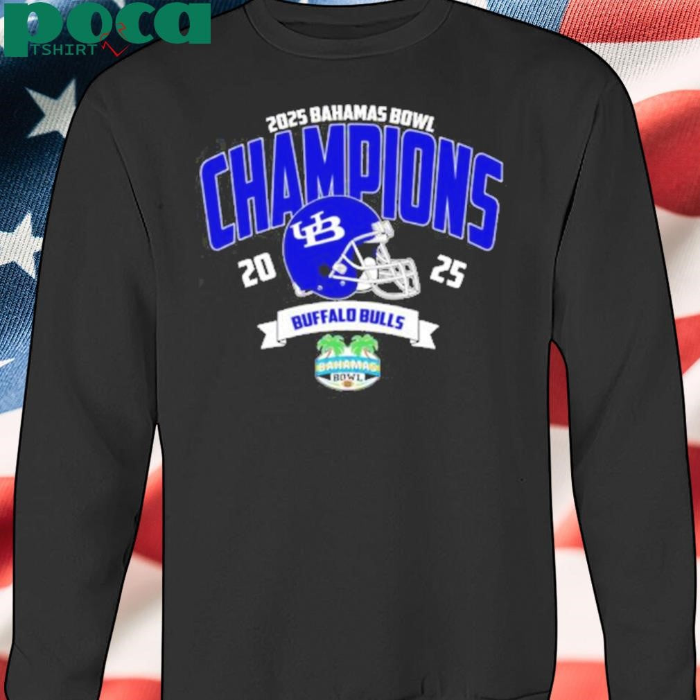 Buffalo Bulls Football Champions 2025 Bahamas Bowl NCAA College Football Shirt