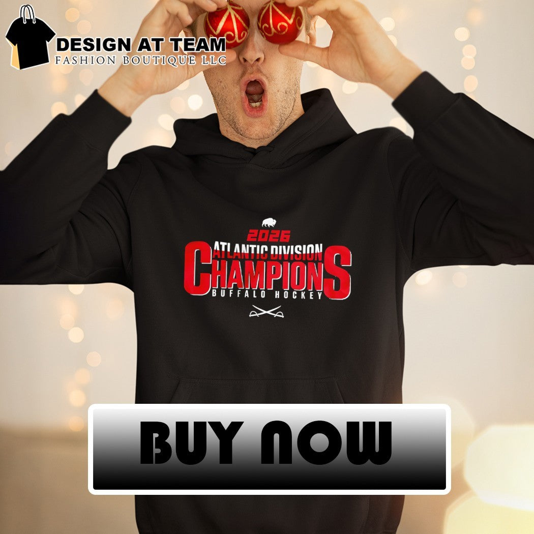 Buffalo Sabres Hockey Atlantic Division Champions 2026 NHL logo shirt