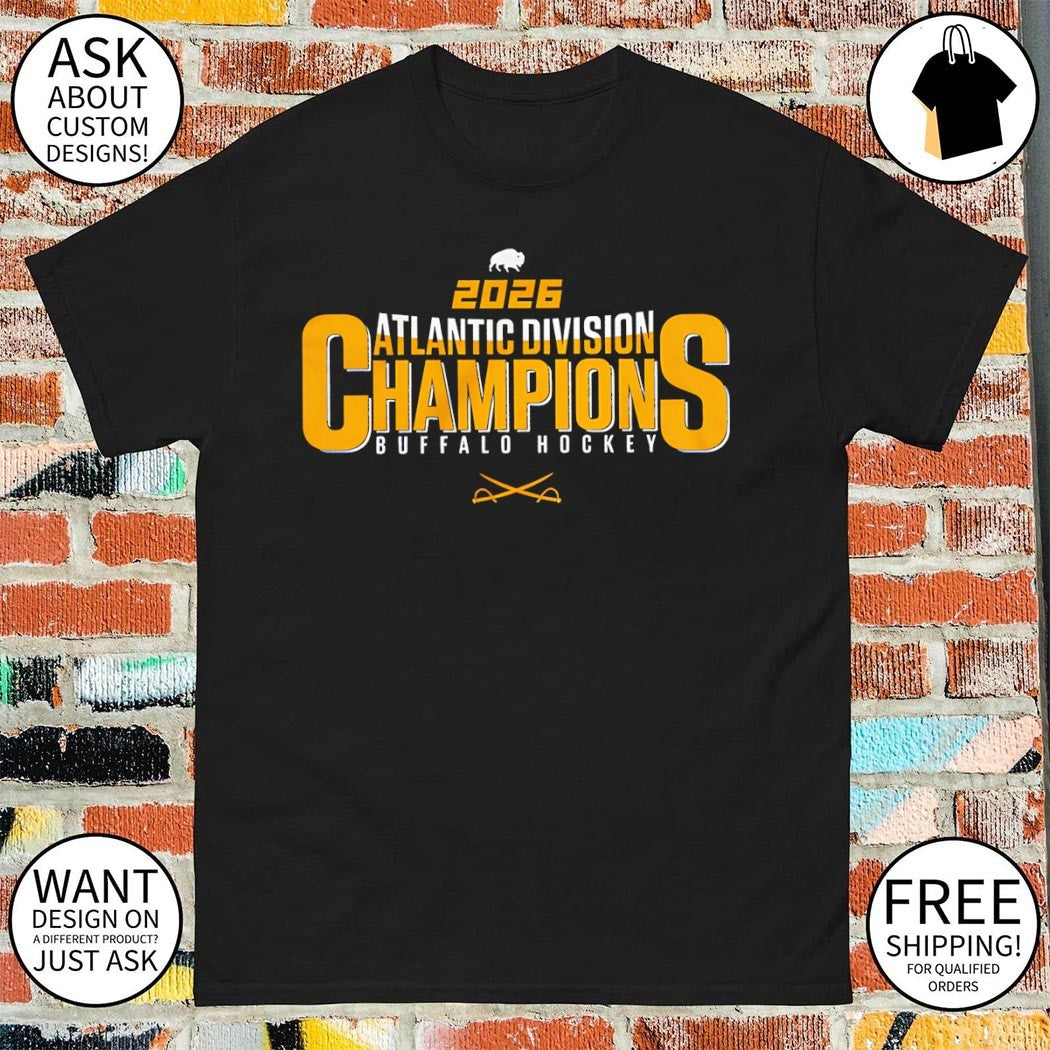 Buffalo Sabres Hockey Atlantic Division Champions 2026 t-shirt