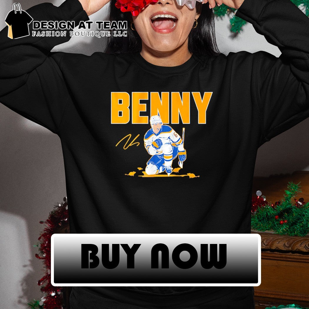 Buffalo hockey player Zach Benson Benny shirt