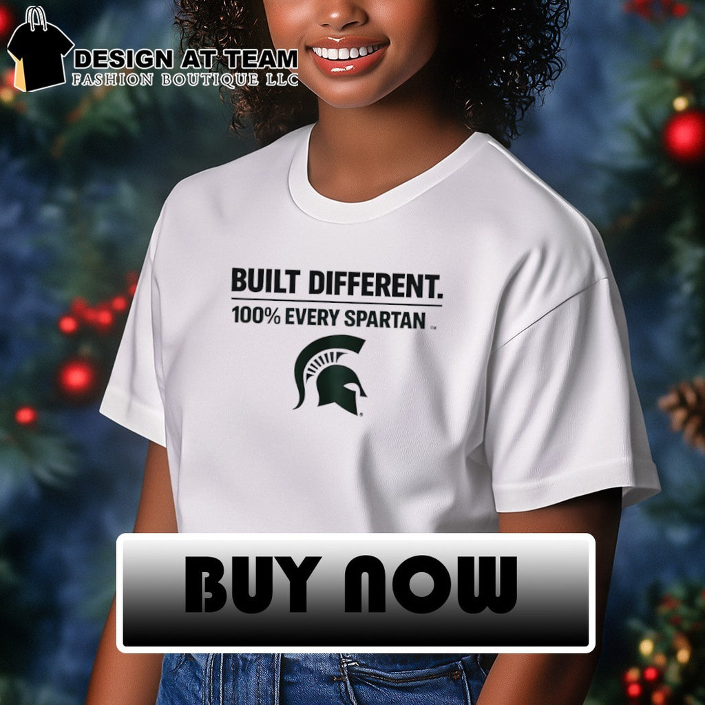 Built Different Michigan State Spartans Basketball NBA 2026 shirt