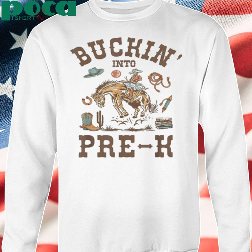 Burkin’ Into Preschool Western Cowboy Pre-K Squad shirt