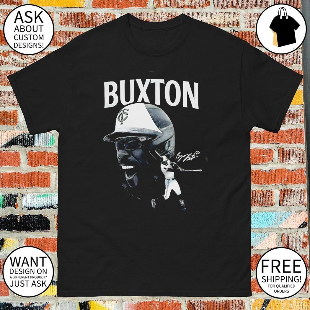 Byron Buxton Minnesota Twins Baseball graphic signature shirt