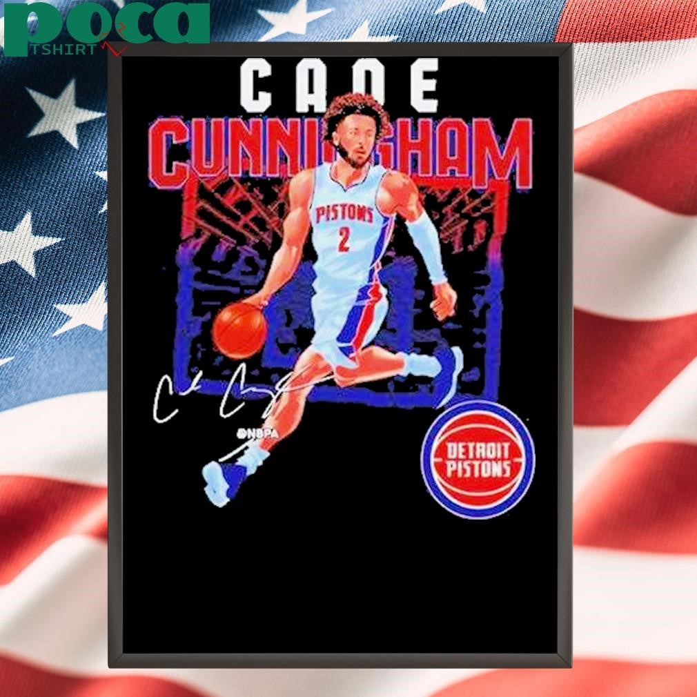 Cade Cunningham Detroit Pistons Nba Basketball Shattered Vintage shirt