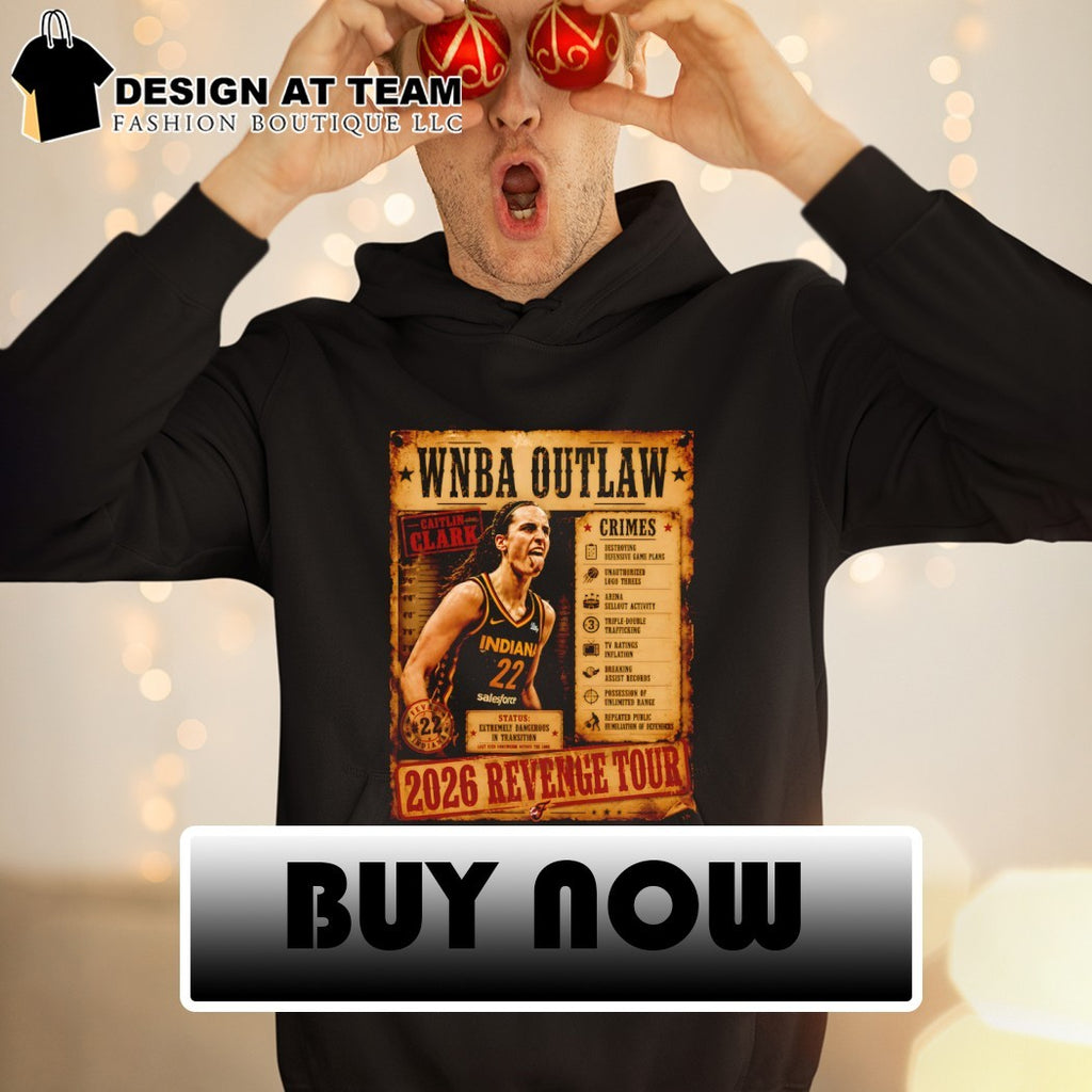 Caitlin Clark Indiana Fever Basketball WNBA Outlaw crimes 2026 revenge tour shirt