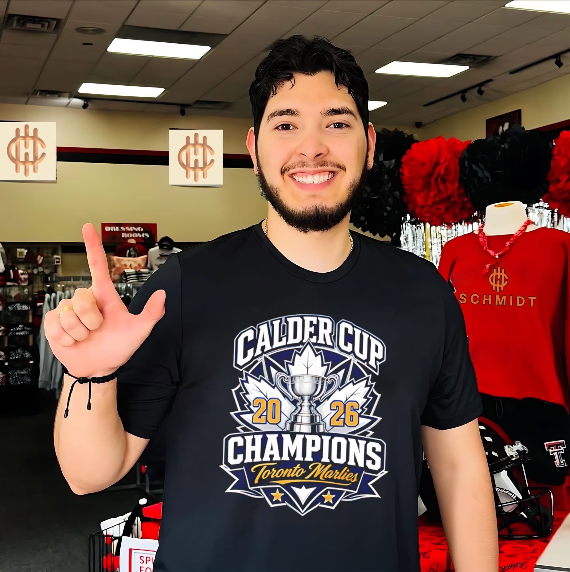 Calder Cup Champions 2026 Toronto Marlies trophy shirt