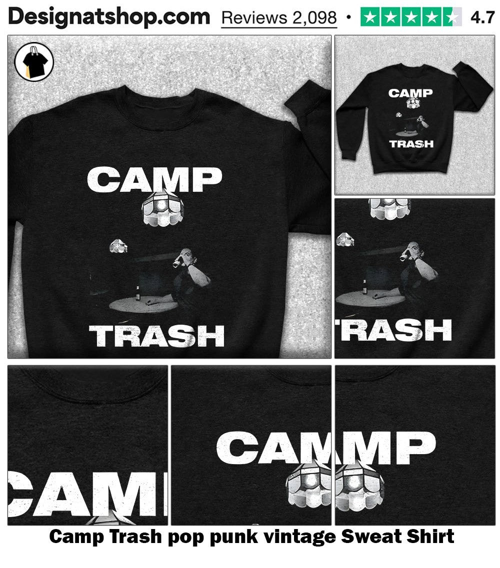 Camp Trash pop punk vintage shirt