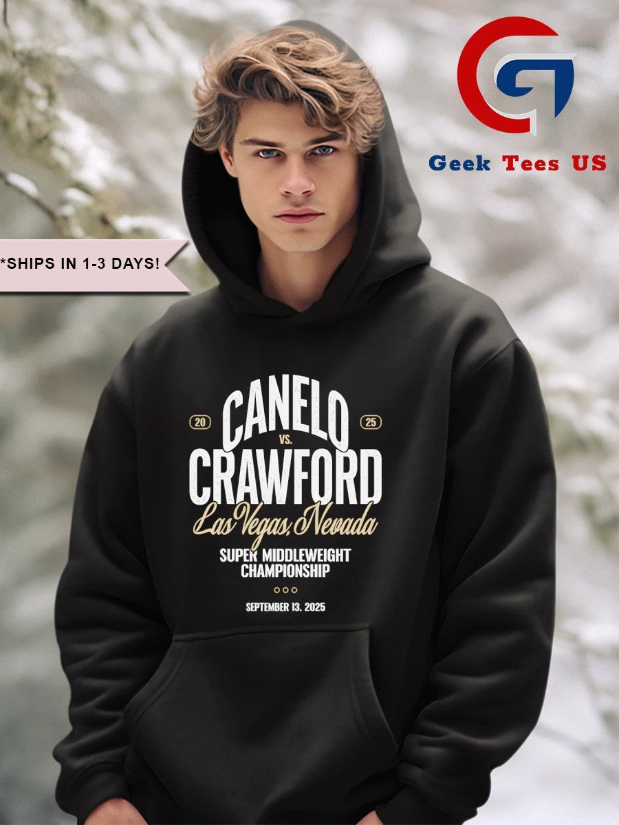 Canelo vs Crawford Super Middleweight Championship Las Vegas Nevada 2025 shirt