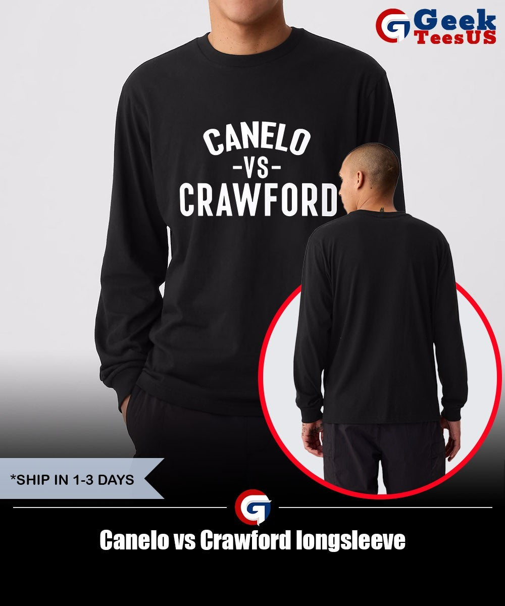 Canelo vs Crawford shirt