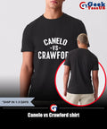 Canelo vs Crawford shirt