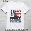 Capitol Hill US Flag American Patriot Jan 6 Treason Shirt
