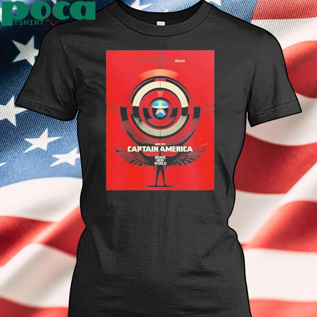 Captain America Brave New World New Poster In Cinemas February 14 2025 shirt
