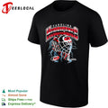 Carolina Hurricanes Goal Mask Lightning Logo NHL Hockey Shirt