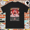 Carolina Hurricanes Hockey 2026 Stanley Cup Final Champions signatures shirt