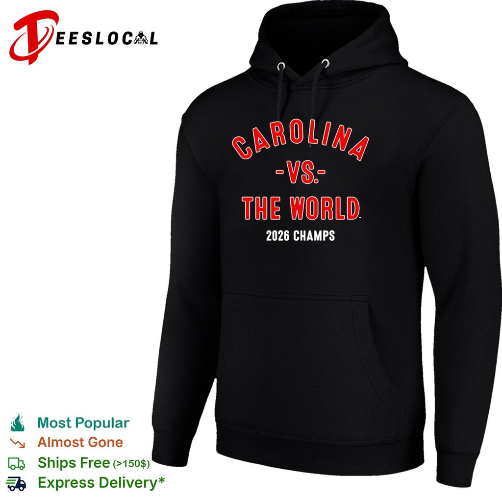 Carolina Hurricanes vs the world 2026 champs shirt