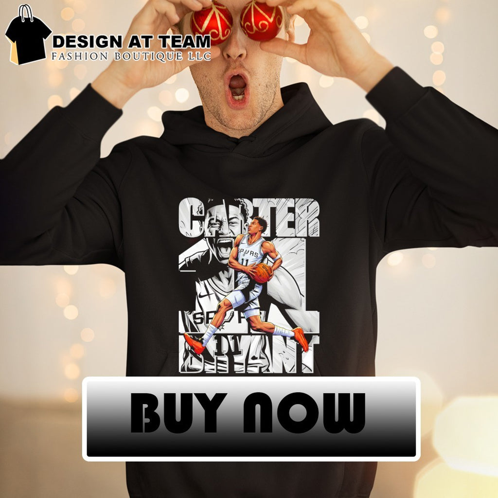 Carter Bryant #11 San Antonio Spurs Basketball Player NBA 2026 shirt