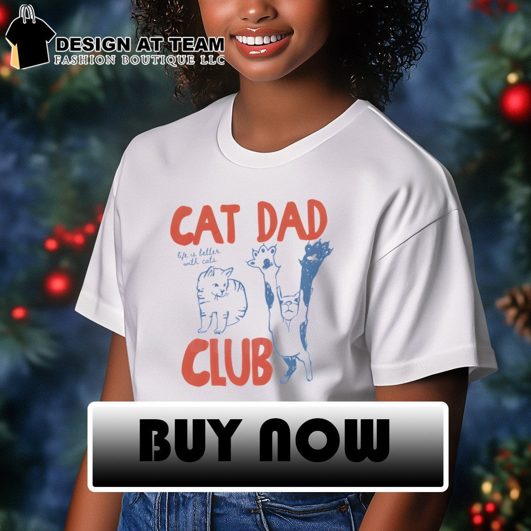 Cat Dad Club Father’s Day shirt