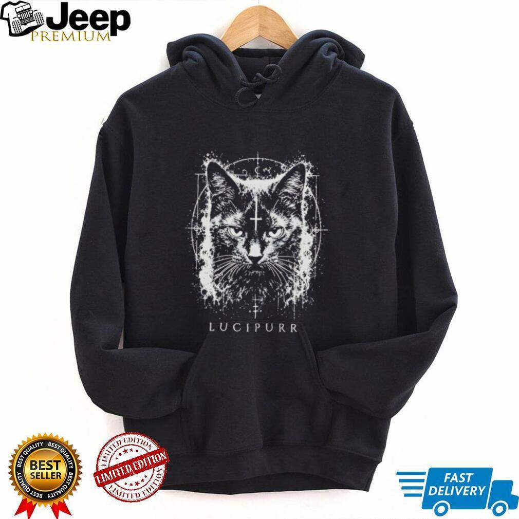 Cat Lucipurr illustrated shirt