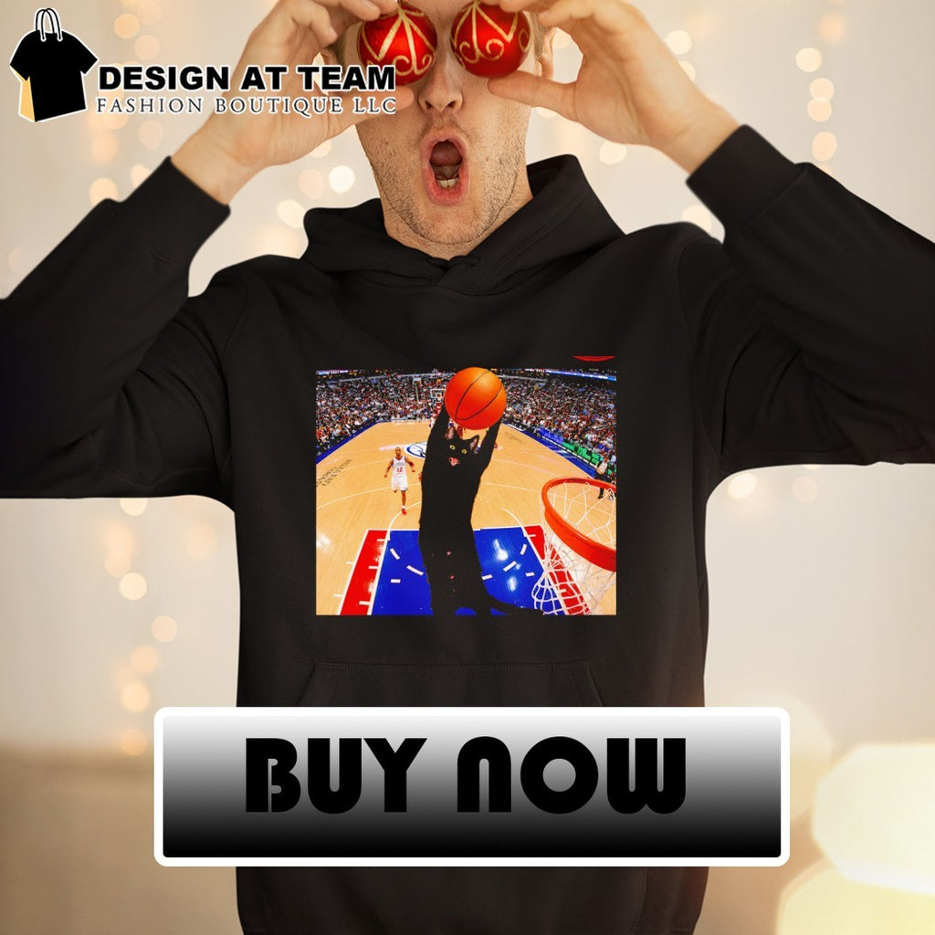 Cat Philadelphia 76ers Basketball player funny meme shirt