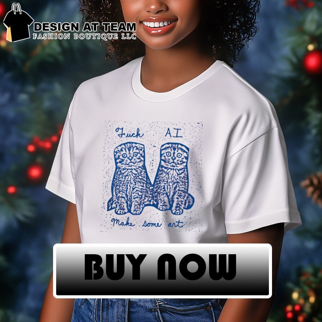 Cats fuck AI make some art shirt