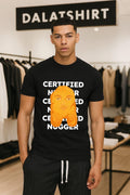 Certified Nugger Face Chicken Nugget Funny shirt