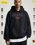 Chase Burns wearing Jesus Won shirt