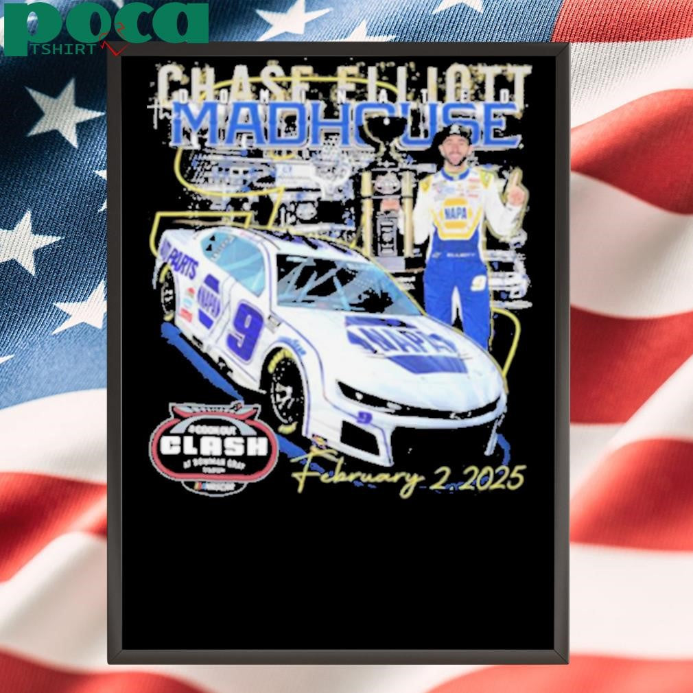 Chase Elliott Wins At Bowman Gray Stadium Dominated The Mad House February 2 2025 t shirt