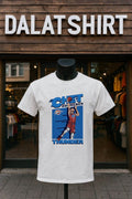 Chet Holmgren Oklahoma City Thunder Number 7 Basketball Action shirt