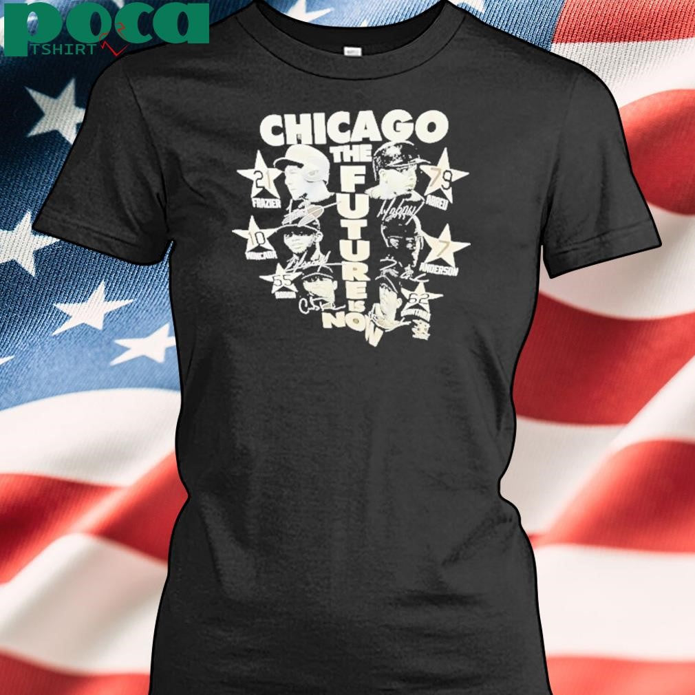 Chicago Cubs The Future Is Now Legends Signatures Ladies Shirt