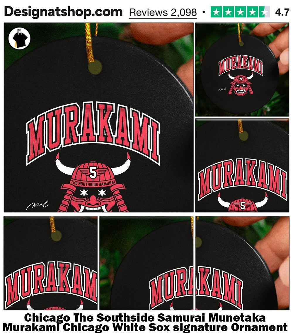 Chicago The Southside Samurai Munetaka Murakami Chicago White Sox signature shirt