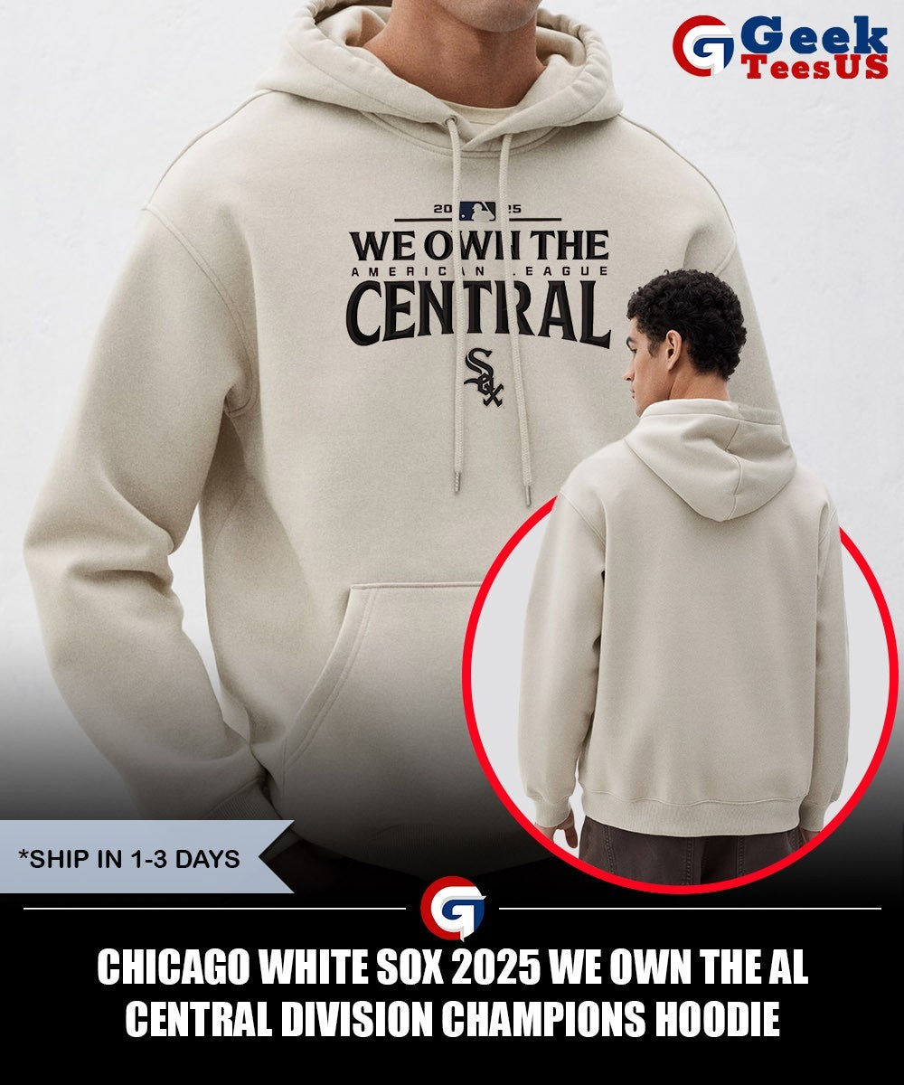 Chicago White Sox 2025 We Own The AL Central Division Champions shirt