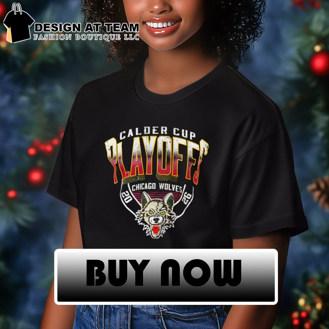 Chicago Wolves 2026 Calder Cup Playoffs shirt