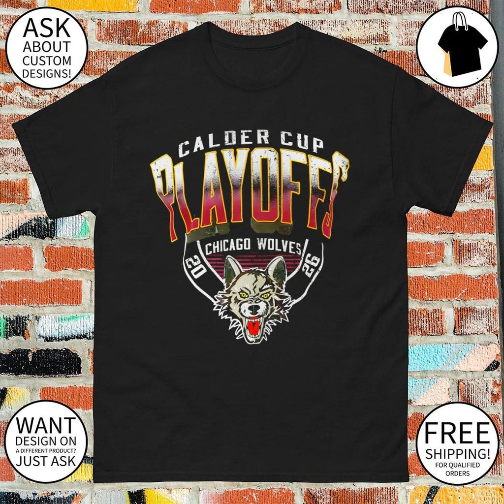 Chicago Wolves 2026 Calder Cup Playoffs shirt