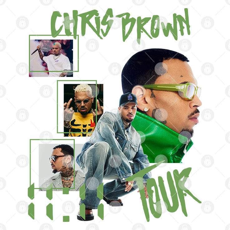Chris Brown 11 11 Tour 2024 T Shirt