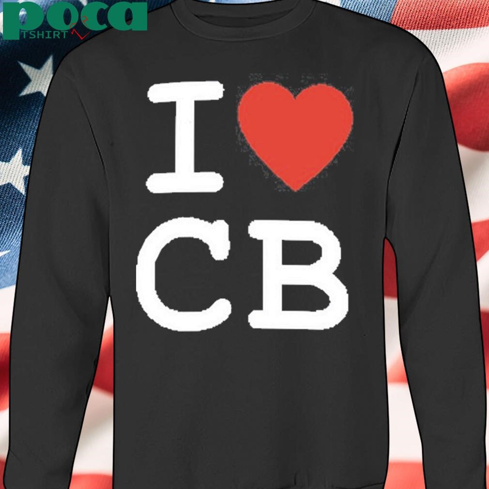 Chris Brown I Love CB New Crewneck shirt