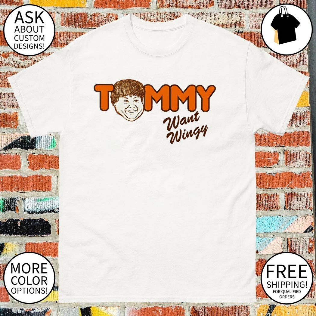 Chris Farley Tommy want wingy shirt