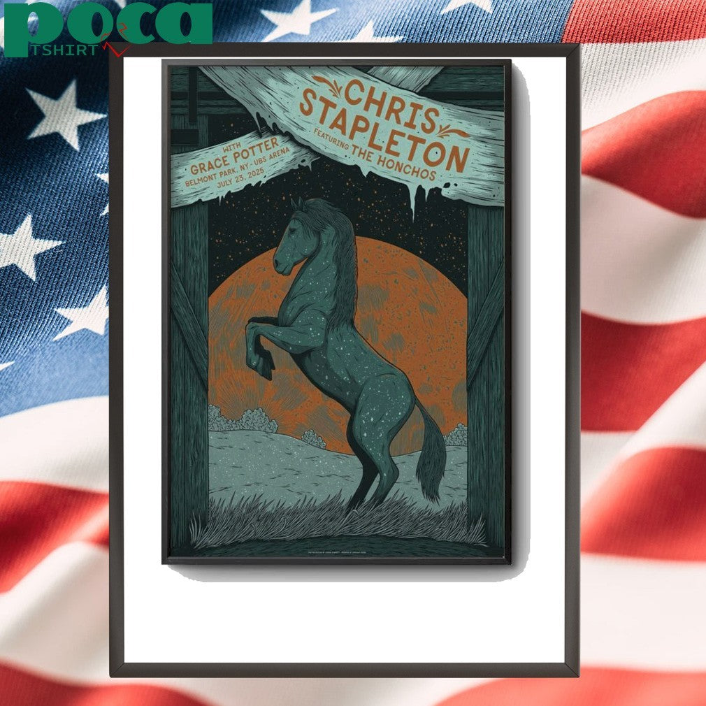 Chris Stapleton At UBS Arena On July 23 2025 Poster shirt