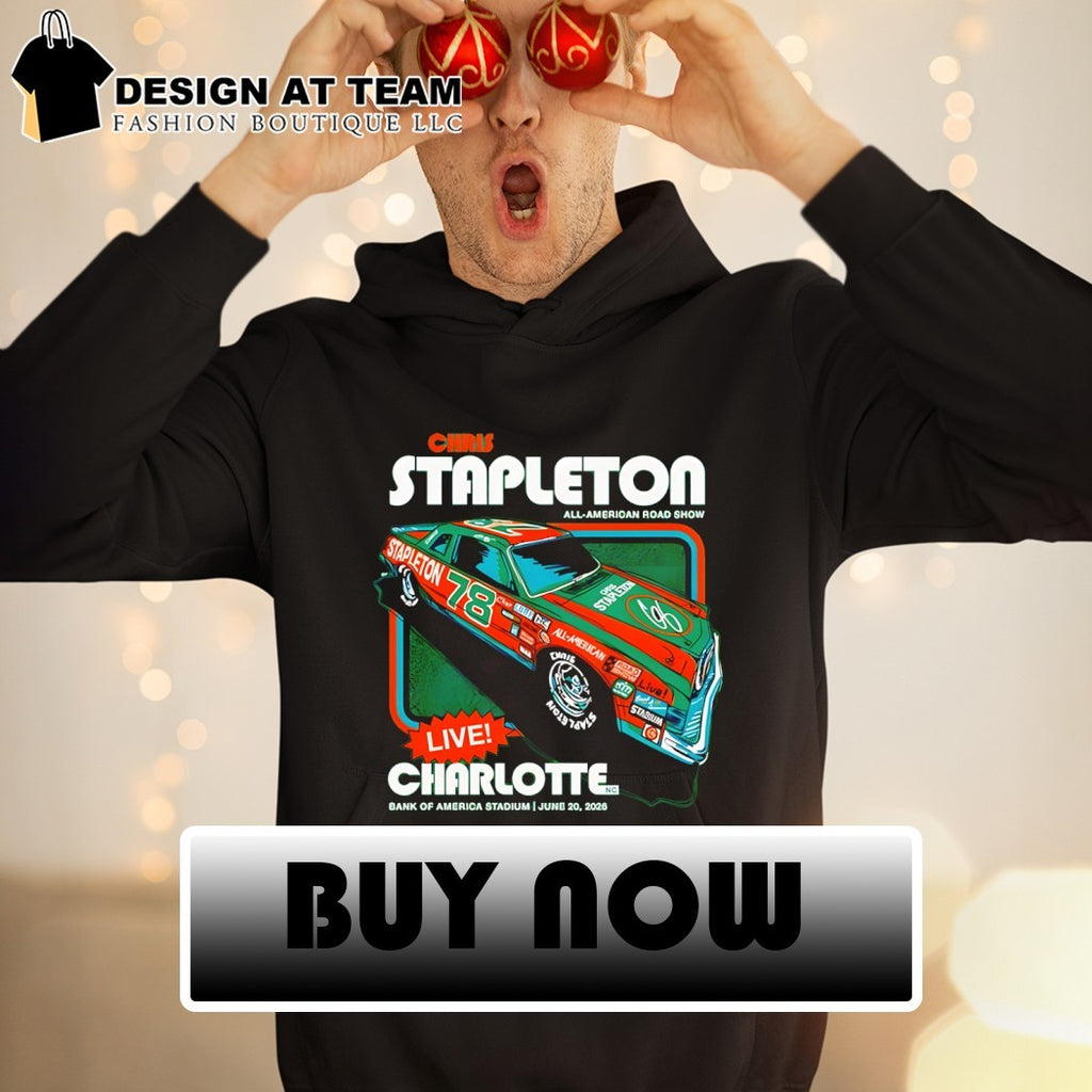 Chris Stapleton Nascar All-American Road Show Charlotte concert 2026 shirt