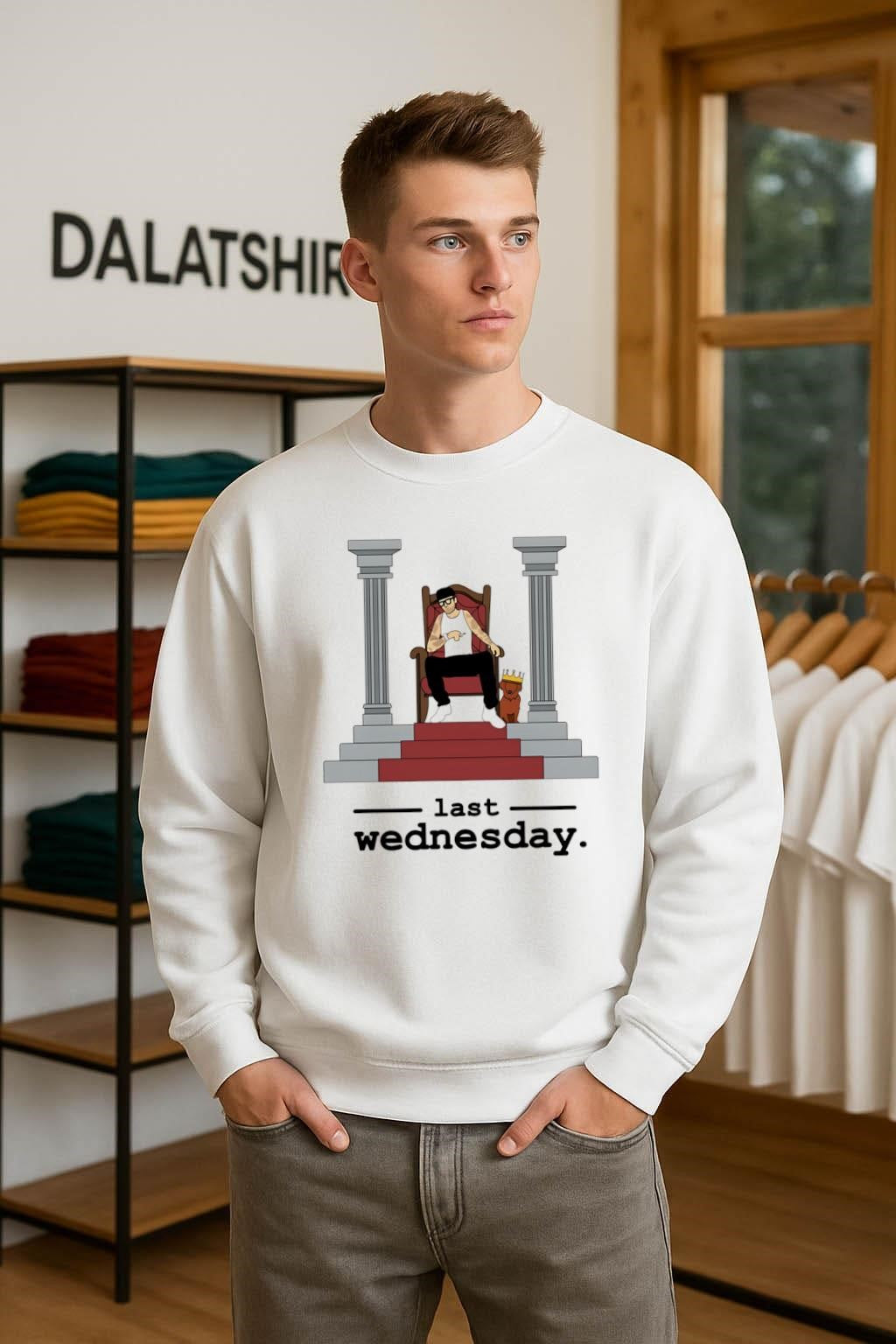 Chris Webby Last Wednesday King Throne And Golden Retriever shirt