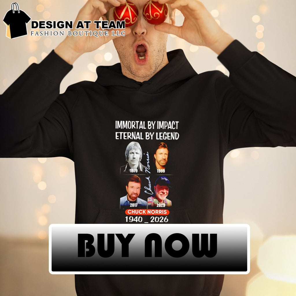 Chuck Norris Immortal By Impact Eternal By Legend 1940 2026 shirt