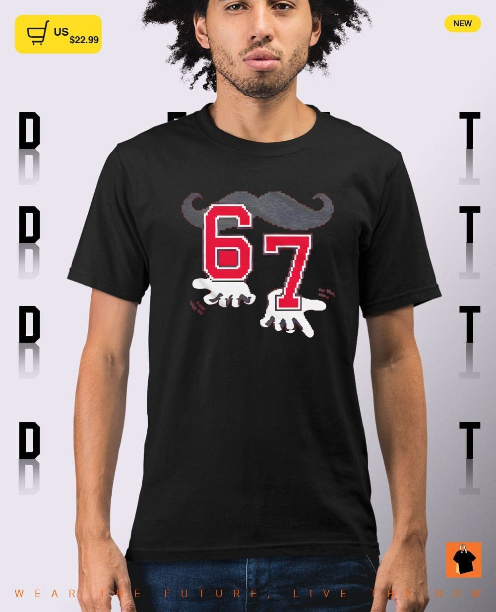 Cincinnati Reds Baseball 67 beard meme shirt