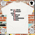 Cincinnati Reds Baseball Atobttr Names De La Cruz Stewart Geno Ke Bryan Steer Stephenson Friedl shirt